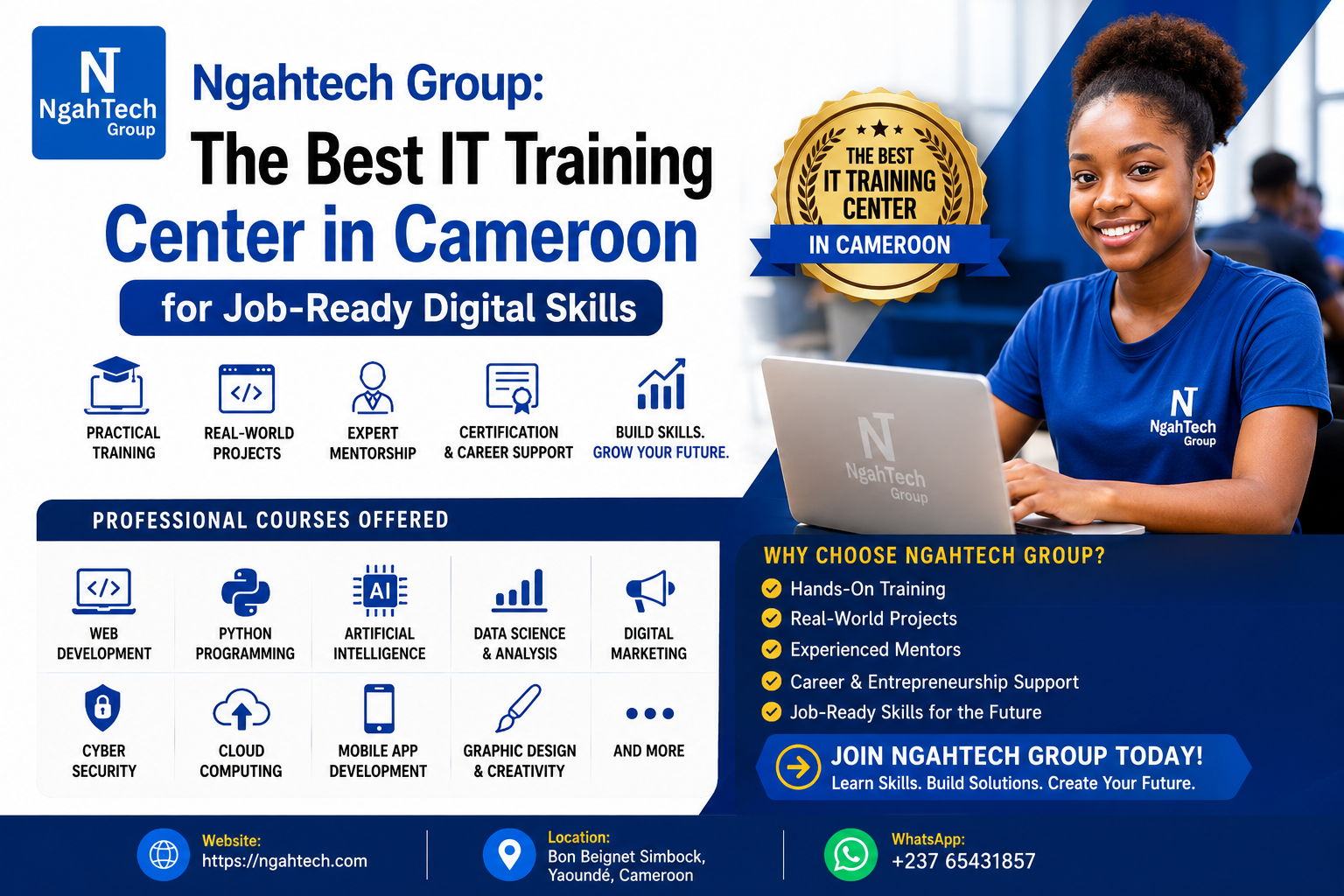 UNLOCK YOUR TECH POTENTIAL WITH NGAHTECH GROUP!